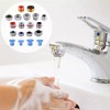 Hibbent 15pcs Faucet Adapter Kit,Brass Faucet Aerator Adapter Set Male