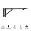 universal 51"/71" Triangle Wall Mount Boom Arm Stand For Extensions