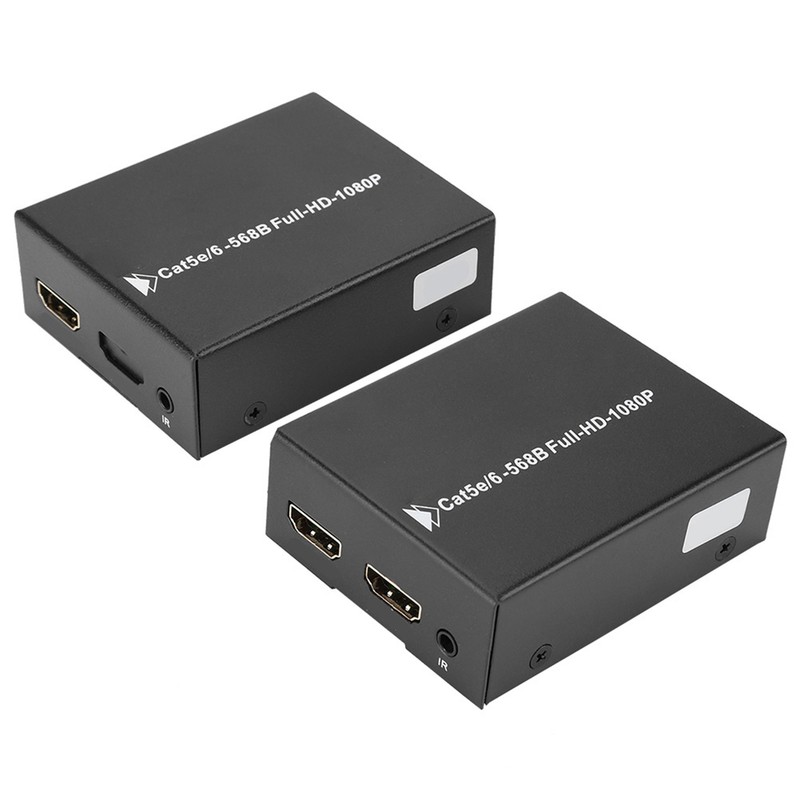 1 Pair 50m HD 1080P HDMI Cable Extender with One