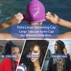 Extra Large Swimming Cap for Women and Men