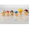 Plasticant Mobilo Figures Light, Brown, Dark Brown, 18 Pieces -