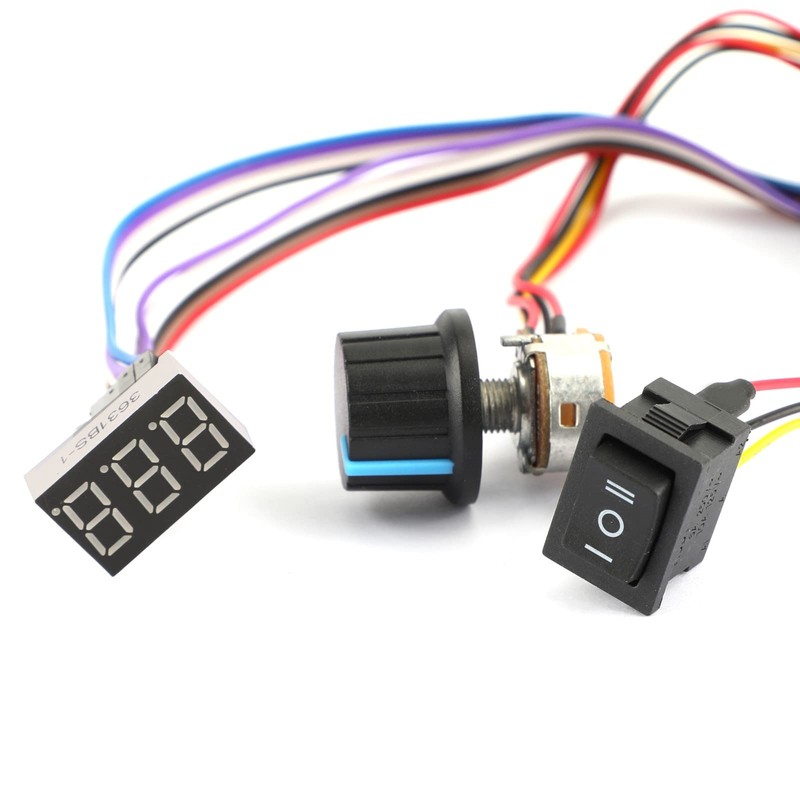 Areyourshop DC 10-55V MAX 60A PWM Motor Speed Controller CW