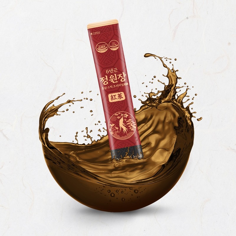 Wonjang Jeong 6-year-old red ginseng stick premium gold ginsenoside liquid
