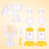 REQUISITE NEEDS Manual Breast Pump, Compact Design, Personal Fit Flex
