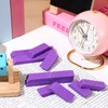 Wearage 72 Count Purple Pencil Erasers Rectangular Rubber Eraser Bulk