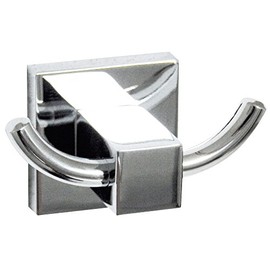 Fackelmann 86751 Double Hook 8.5 x 5 x 5 cm Chrome-Plated