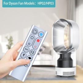 CLVIZCXOM New Remote Control Replacement Dyson HP02 HP03 Hot + Cool Pure Air Purifier Heater Fan (Sliver)
