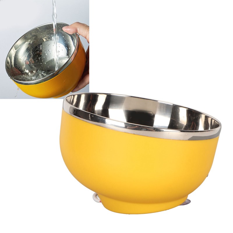 450ML Pet Heated Bowl Stainless Steel Water Heating Bowl USB