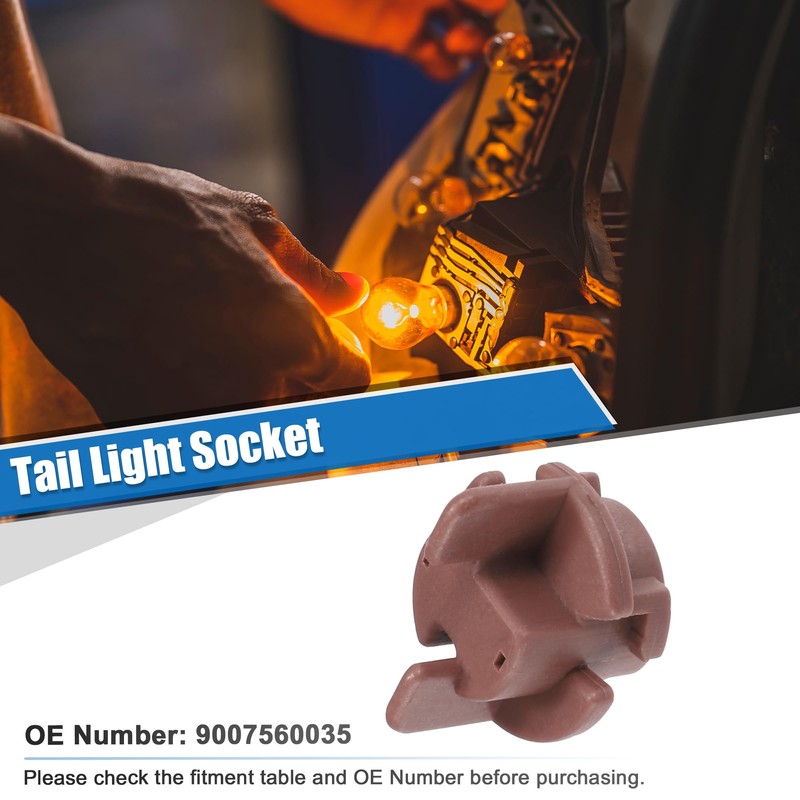 uxcell No.9007560035 Car Tail Light Socket Replacement for Toyota 4Runner