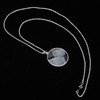 Magnifier for Reading,5X Alloy Necklace Magnifying Glass Portable Reading Pendant