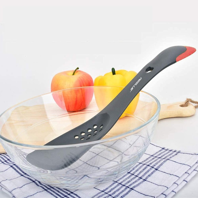 Aeelue Kitchen Utensil 5 in 1 Multifunctional Nonstick Cutter, Turner,