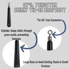 Reaction Tackle Tungsten Drop Shot (Silver, Skinny, 1/8)- Tie on