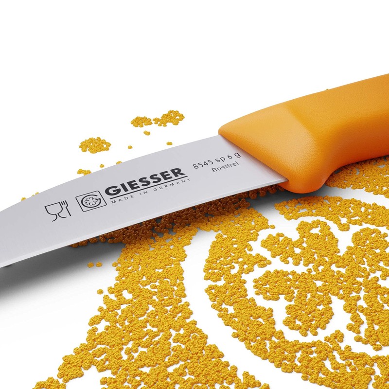 Giesser seit 1776 - Made in Germany - Tourniermesser orange,