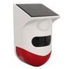 Solar Strobe Light Alarm Waterproof Waterproof Anti Theft Outdoor Motion