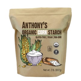 Anthony's Organic Corn Starch, Gluten-free, Vegan and Non-GMO