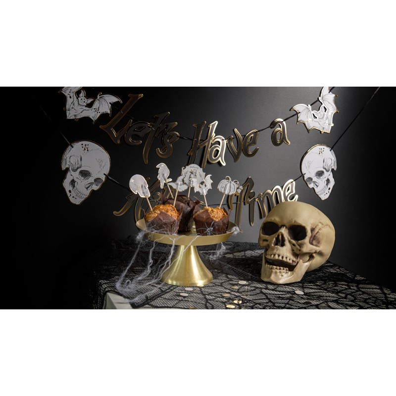 Folat 23916 Decorazione di HalloweenDecorazione - Teschio - Halloween -