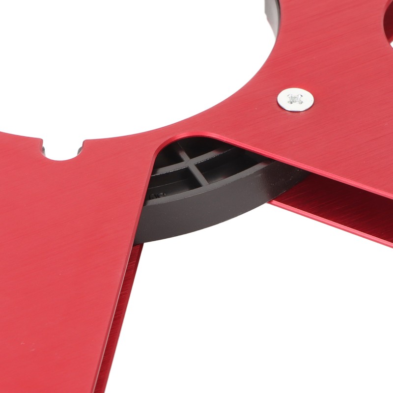 1/4 10.5 Inch Empty Tape Reel Aluminum Alloy 6 Hole