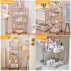 OnDisplay Multi-Tier Rotating Swivel Bin Storage Basket Tower - Kitchen/Bath/Laundry