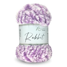 Rellana NEU Rabbit,Garn in Felloptik,kuschelweich,100 gr.(37 lila)