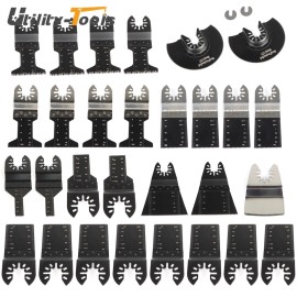 utility-tools 31 × UNIVERSAL QUICK RELEASE MULTITOOL OSCILLATING SAW BLADES ACCESSORIES KIT