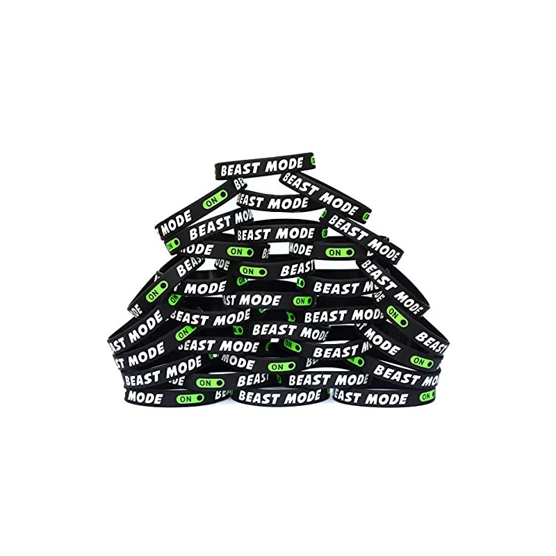 SayitBands Fifty Beast Mode Bracelets