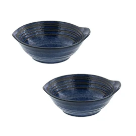 Tableware East Japanese Dinnerware, Pot, Small Pot, Bowl, Dish, Set of 2