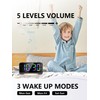 Super Loud Alarm Clock for Bedrooms, Digital Clock Large Display