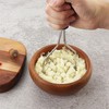 AIMALL Stainless Steel Potato Masher 10.2 Inch Vegetable Fruit Press