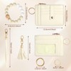 VZZNN 2 Pack Wristlet Keychain Wallet with Bracelet RFID Blocking