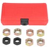 Axle Spindle Rethreading Tool Set with 8 Sizes for Car