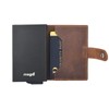 Mogdi Nano Mini Duo Premium Men's Wallet RFID Protection Card