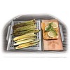 Jim Beam Cedar Plank Grill Topper Set Silver Accessory JB0162