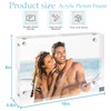 1 Pack 8x10 Acrylic Picture Frames, Premium Acrylic Photo Frame,