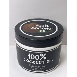 Renpure Professionals 100% Organic Coconut Oil Jar 8 FL OZ USDA Organic Sealed