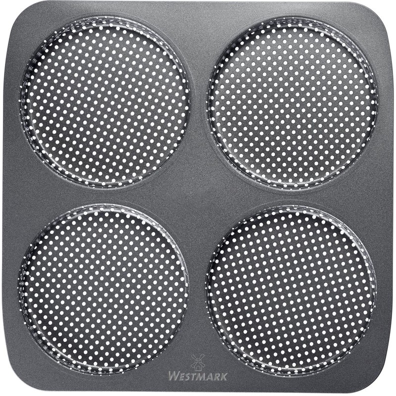 Westmark Burger 32702260 Baking Mould for 4 Burger Buns, Diameter
