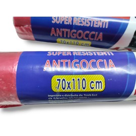 Rubbish Bags Rubbish Bags Waste Separation Bin Liners (Pack of 30, 70 x 110, Transparent)