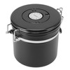 1.2L Coffee Canister Stainless Steel Sealing Storage Jar Food Storage