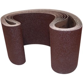 United Abrasives SAIT 63252 6x48 Quick Ship AO-X Open Aluminum Oxide Benchstand Belts, 40 Grit, 10 pack