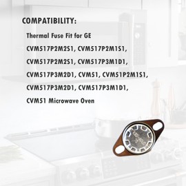ZSYGYGDKS Thermostat Thermal Fuse Switch Fit for GE Microwave KSD-40LC 70 Degree Normally Closed