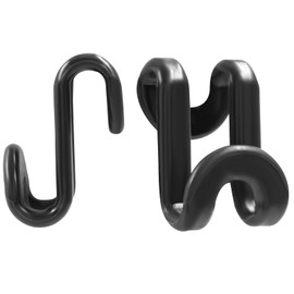 Jiozermi 100 PCS Clothes Hanger Connector Hooks, Heavy Duty Space Saving Hanger Hooks for Hangers Saves Closet Space