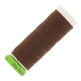 Gütermann recycled polyester sewing thread - Brown (n°694) x100m