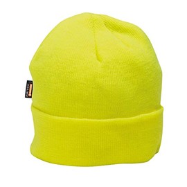 Portwest B013YER Insulated Knit Cap, Insulatex Lined, Regular, Yellow