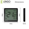 ENGO E-ONE Wireless Smart Thermostat, WiFi Programmable Controller, ZigBee 3.0,