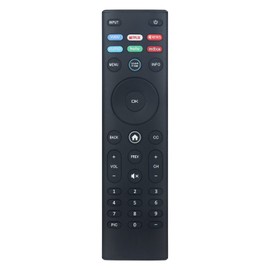PERFASCIN XRT140 Replace Remote Control fit for Vizio D-Series M-Series P-Series V-Series LED Smart TV XRT140RL12001 with Watch Free,Channel Number Keypad and 6 app Keys.