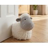 Lilienburg Door Stop Sheep Lambs Heavy Fabric Sack Decorative Sheep