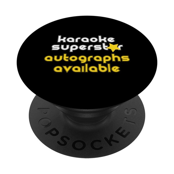 Karaoke-Superstar PopSockets mit austauschbarem PopGrip