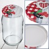 KADAX Screw Lids fi82mm x 50st Twist Off Lids Set