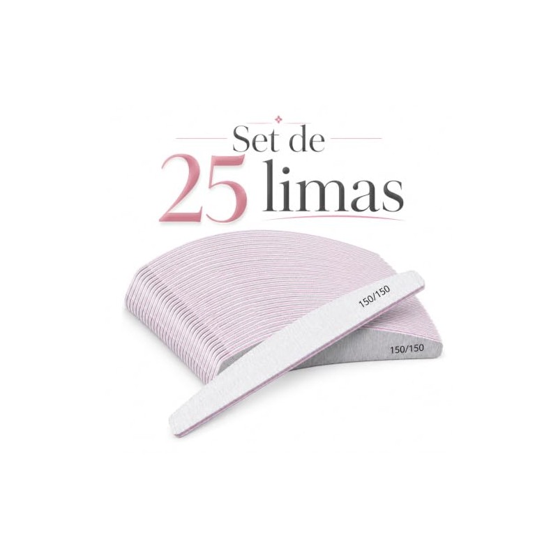 Lima Profesional para Uñas de Doble Cara Lima para Acrílico