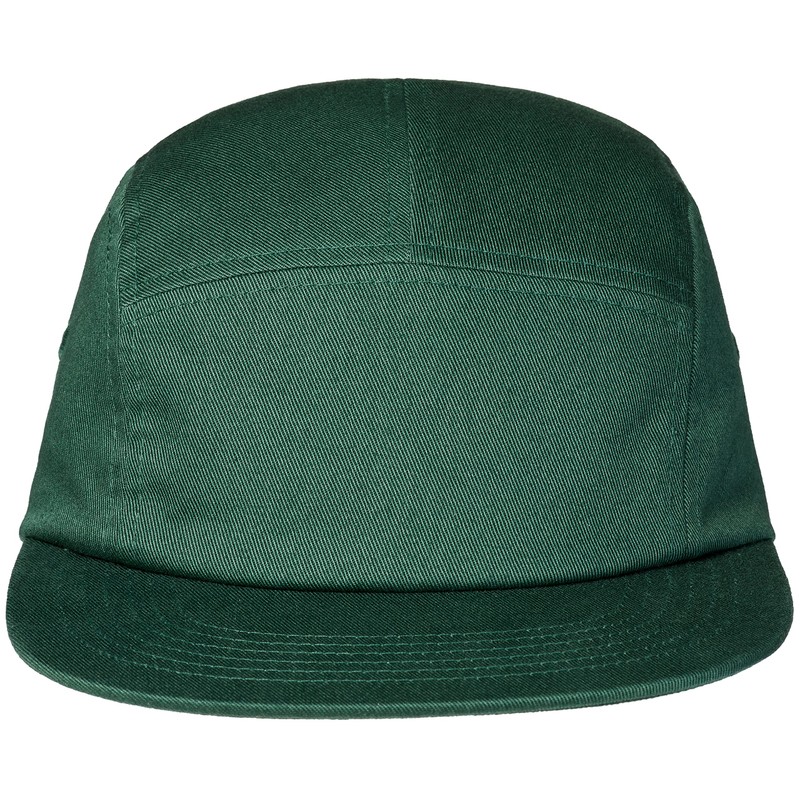 Pembroke® 5 Panel Cap, 100% Cotton, Adjustable Size, dark green,