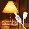 Leymays Dimmer Light Switch, 6FT Rotary Control for 120V 100W